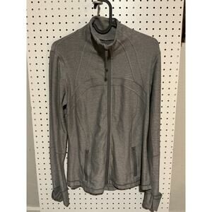 Lululemon Define Jacket Nulu Heather Gray Size 8
